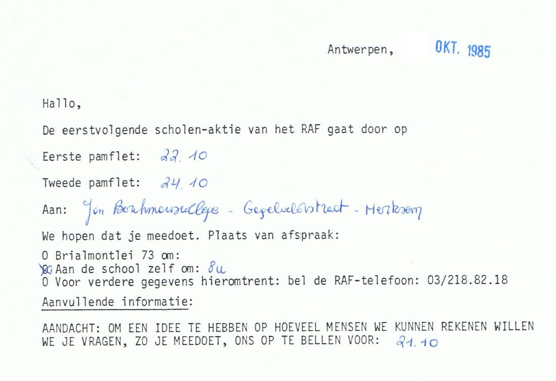 1985_Scholen_uitnodiging